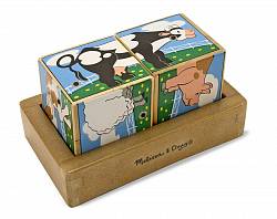 Пазл-кубики "Ферма" со звуком (Melissa & Doug, 1196_md) - миниатюра